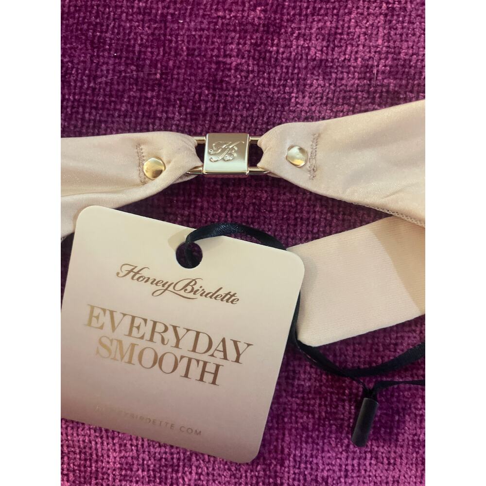 HONEY BIRDETTE Eveyday Smooth Suspender Garter Belt XS Toasted Almond - Picture 5 of 6
